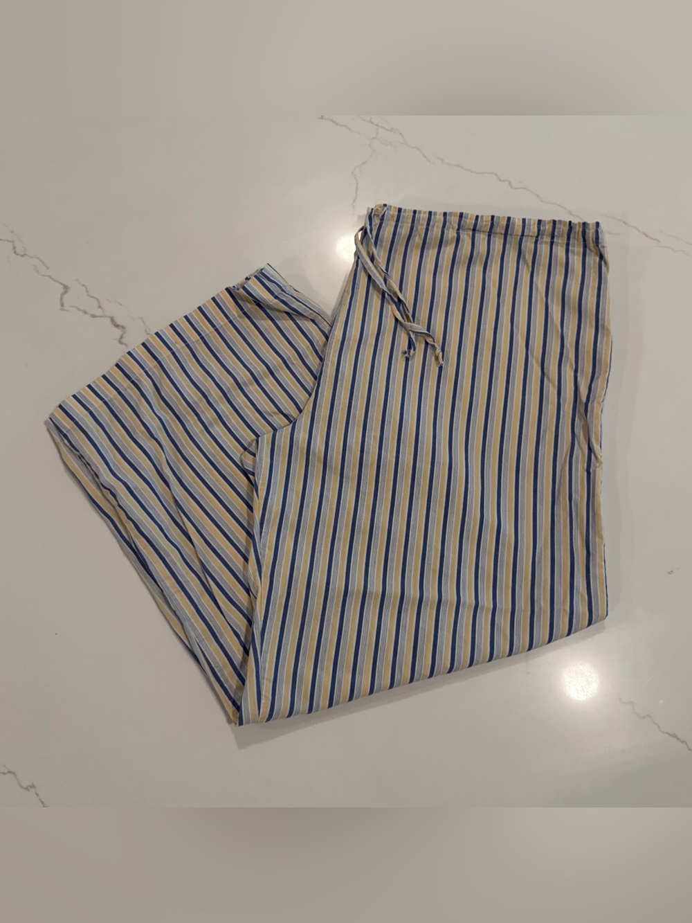 Vertical Stripe Capri